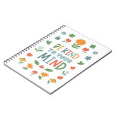 Seien Sie freundlich zu Ihrem Gedankenblatt Notizblock (Linke Seite)