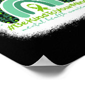 Seien Sie freundlich zu Ihrem Geist, die Bewusstse Poster (Ecke)