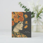 Seien Sie freundlich zu Ihrem Geist künstlerisch Postkarte (Stehend Vorderseite)