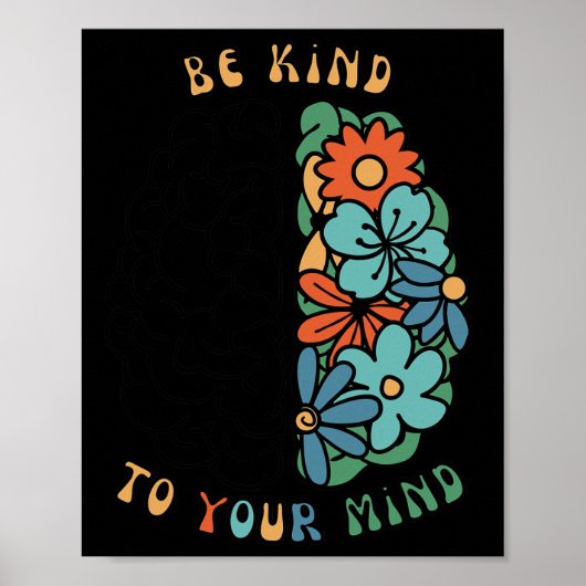 Seien Sie freundlich zu Ihrem Geist, wenn es um gr Poster (Vorne)