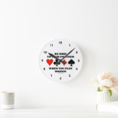 Seien Sie freundlich zu Ihrem Partner, wenn Sie Br Runde Wanduhr (Zuhause)