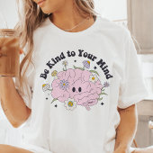 Seien Sie freundlich zu Ihrem Verstand Tri-Blend Shirt