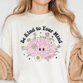 Seien Sie freundlich zu Ihrem Verstand Tri-Blend Shirt