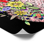 Seien Sie freundlich zu Ihren Vorstellungen von Au Poster (Ecke)