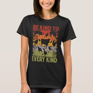 Seien Sie freundlich zu jedem Veganen Veganen Spri T-Shirt