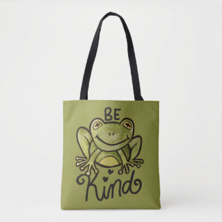 Seien Sie freundlicher Frosch Tasche