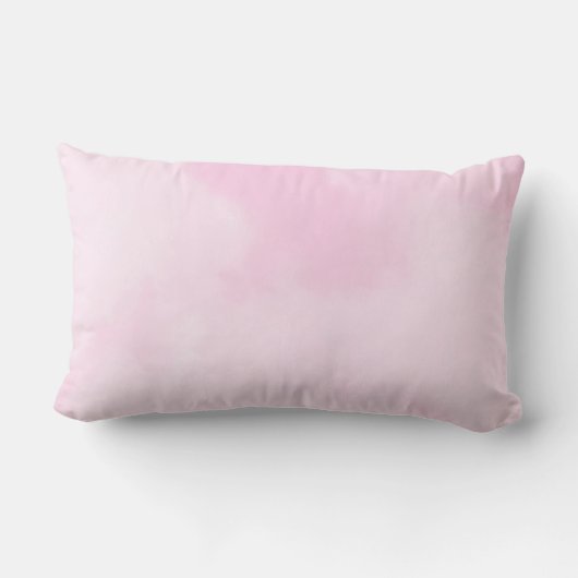 Seien Sie freundlicher Palast auf der rosa Cloud Lendenkissen (Rückseite)