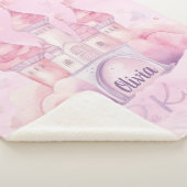 Seien Sie freundlicher Palast auf der rosa Cloud Sherpadecke (3/4)