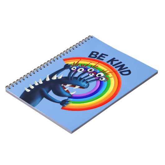 Seien Sie freundlicher Rainbow Niedlich Notizblock (Linke Seite)