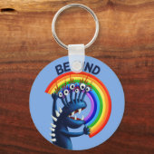 Seien Sie freundlicher Rainbow Niedlich Schlüsselanhänger (Vorderseite)