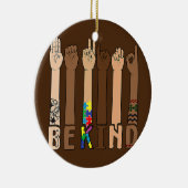 Seien Sie freundlicher Sprachlehrer Keramik Ornament (Rechts)