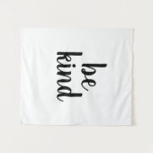 Seien Sie freundlicher Wandteppich. Wanddekor Wandteppich (Vorderseite (Horizontal))