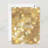 Seien Sie froh, dass Sie Recht haben - inspirieren Postkarte (Vorne/Hinten)