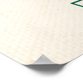 Seien Sie froh, immer Bibel Scripture Frog Poster (Ecke)