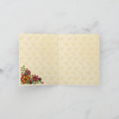 Seien Sie froh - leere Note Card Karte (Innenseite)