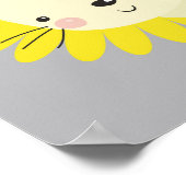 Seien Sie froh, Löwen Kinderzimmer Dekoration Post (Ecke)