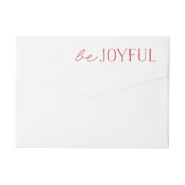 Seien Sie froh | Roter und weißer Urlaub