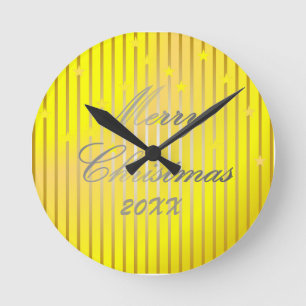 Seien Sie froh und glänzen Sie die Wall Clock Runde Wanduhr