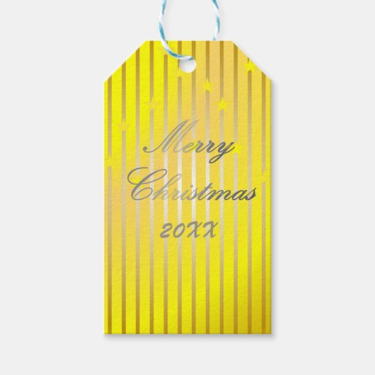 Seien Sie froh und Shine Bright Geschenkmarke Geschenkanhänger (Vorderseite)