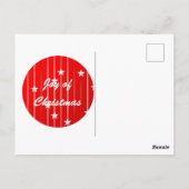 Seien Sie froh und Shine Bright Postcard Postkarte (Rückseite)