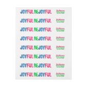 Seien Sie frohe bunte (Bogen)