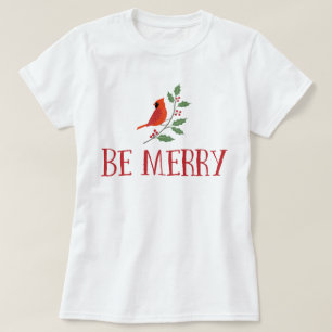 Seien Sie frohe Kardinals-Weihnachten T-Shirt
