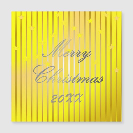 Seien Sie frohe und schlichte Magnetkarte. Magnetkarte (Vorderseite)