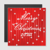 Seien Sie frohe und schlichte Magnetkarte. Magnetkarte (Vorne/Hinten)