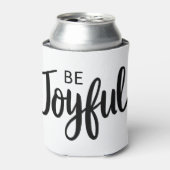 Seien Sie fröhlich Gospel Grafik Ästhetik Christli Dosenkühler (Kanne Vorderseite)