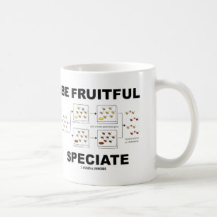 Seien Sie fruchtbares Speciate (Evolutions-Spaß) Kaffeetasse