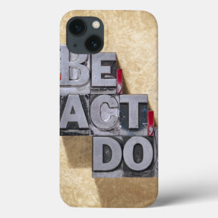 Seien Sie, fungieren Sie, tun Case-Mate iPhone Hülle