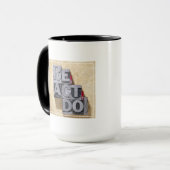 Seien Sie, fungieren Sie, tun Tasse (Vorderseite Links)