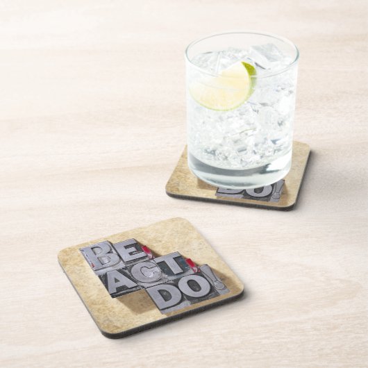 Seien Sie, fungieren Sie, tun Untersetzer (Rechte Seite)