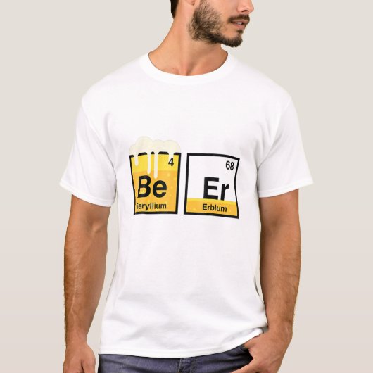 SEIEN SIE Funny Chemical Elements for St Patrick D T-Shirt (Vorderseite)