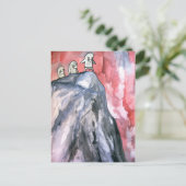 seien Sie furchtlos Postkarte (Stehend Vorderseite)