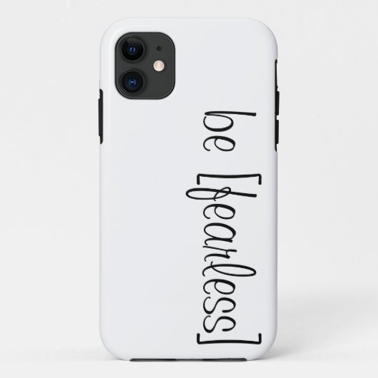 seien Sie furchtloser iphone 5 Fall Case-Mate iPhone Hülle (Rückseite)