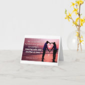 Seien Sie ganz bescheiden und sanft Ephesianer 4:2 Karte (Gelbe Blume)