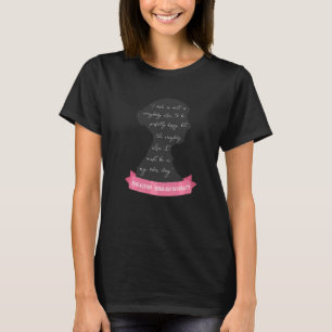 Seien Sie ganz glücklich Jane Austen Zitat Sense u T-Shirt