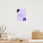 Seien Sie Gentleman Cat Poster (Küche)