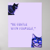 Seien Sie Gentleman Cat Poster (Vorne)