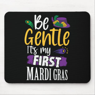 Seien Sie Gentleman sein erster Mardi Gras Funny N Mousepad