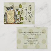 Seien Sie - Geschäft/Mama-Karte klug Telefonnummerkarte (Vorne/Hinten)