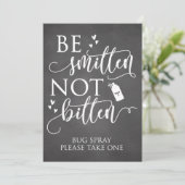 Seien Sie geschlagen, nicht gebissen Bug Spray Hoc (Stehend Vorderseite)