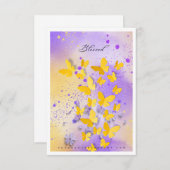 Seien Sie gesegnete Kunstkarte Dankeskarte (Vorne/Hinten)