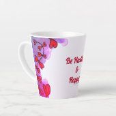 Seien Sie gesund und glücklich Milchtasse (Linke Ecke)