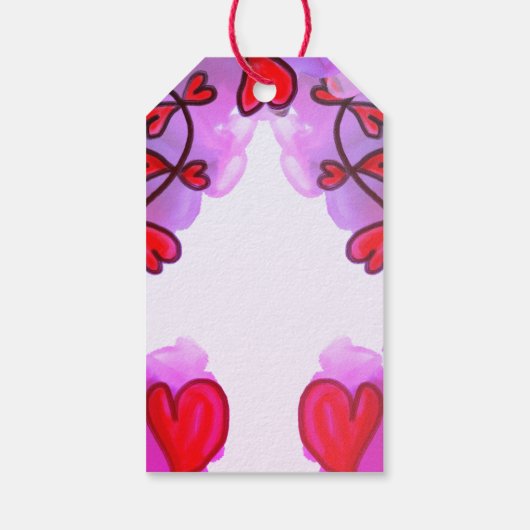 Seien Sie gesund und ich wünsche Ihnen ein Geschen Geschenkanhänger (Rückseite)