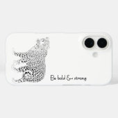 Seien Sie gewagt und stark inspiriert iPhone/iPad  Case-Mate iPhone Hülle (Rückseite (Horizontal))