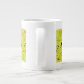 Seien Sie glücklich 5 Jumbo-Tasse (Rückseite)