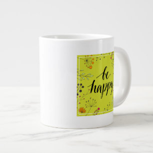 Seien Sie glücklich 5 Jumbo-Tasse