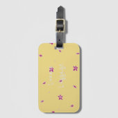 Seien Sie glücklich Gepäckanhänger (Vorderseite Vertikal)